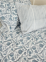 Load image into Gallery viewer, Saira - Block Printed Bedsheet Set