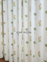 Load image into Gallery viewer, Spring Terrace - Block Printed Curtains
