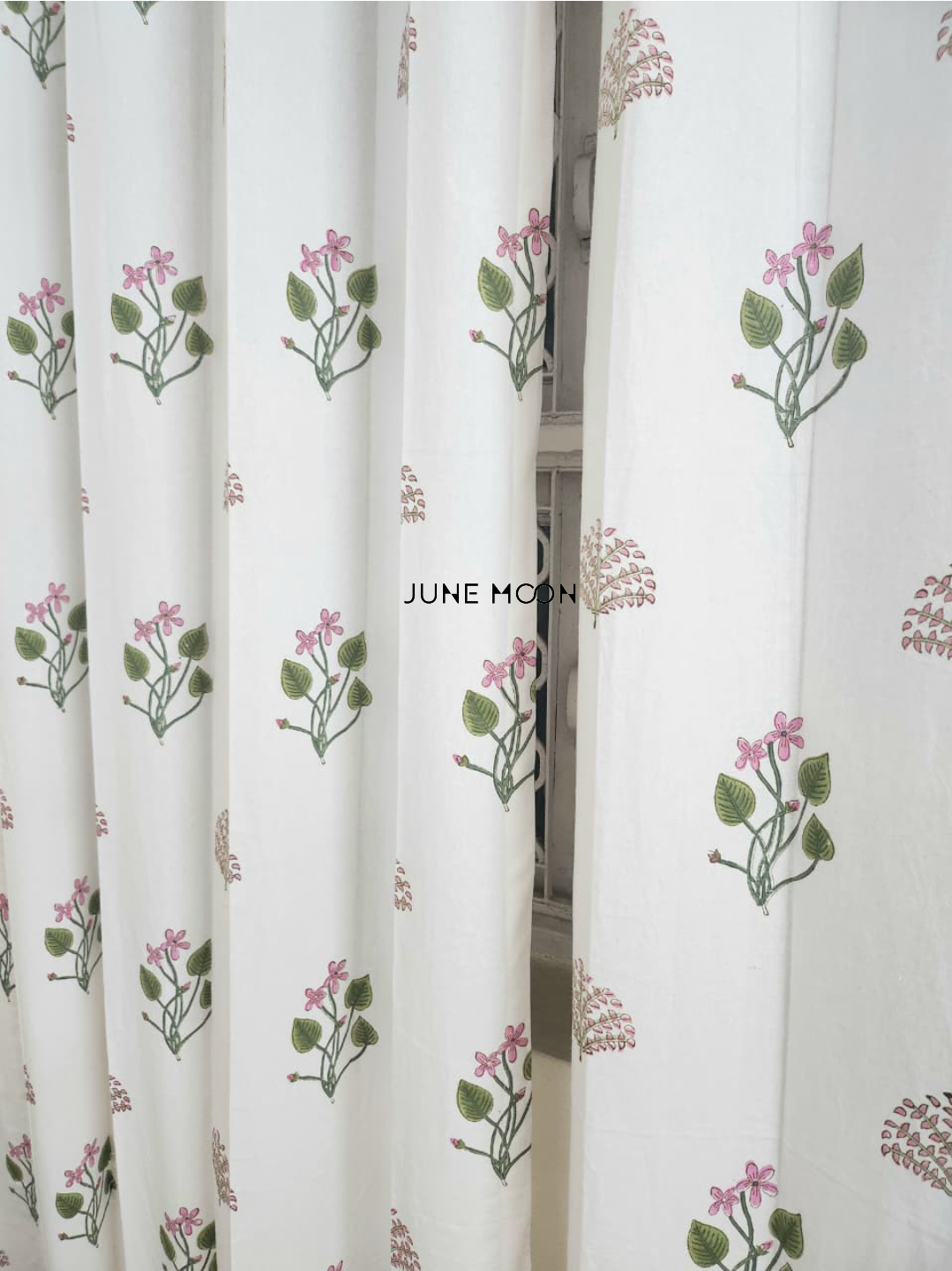 Mrs. Grace - Block Printed Curtains
