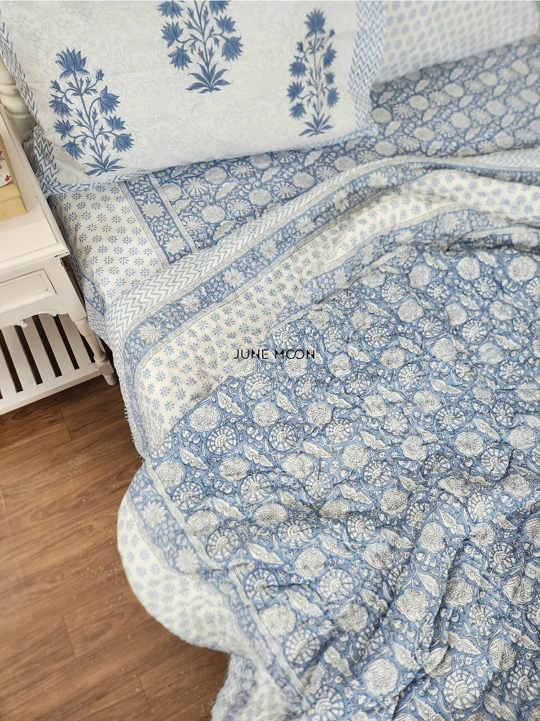 Nyla - Block Printed Muslin Quilt