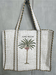 Roza - Block Printed Tote Bag