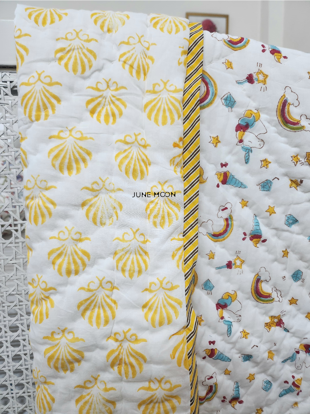 Rainbow World - Baby Quilt