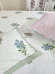 Very Merry - Block Printed Bedsheet Set