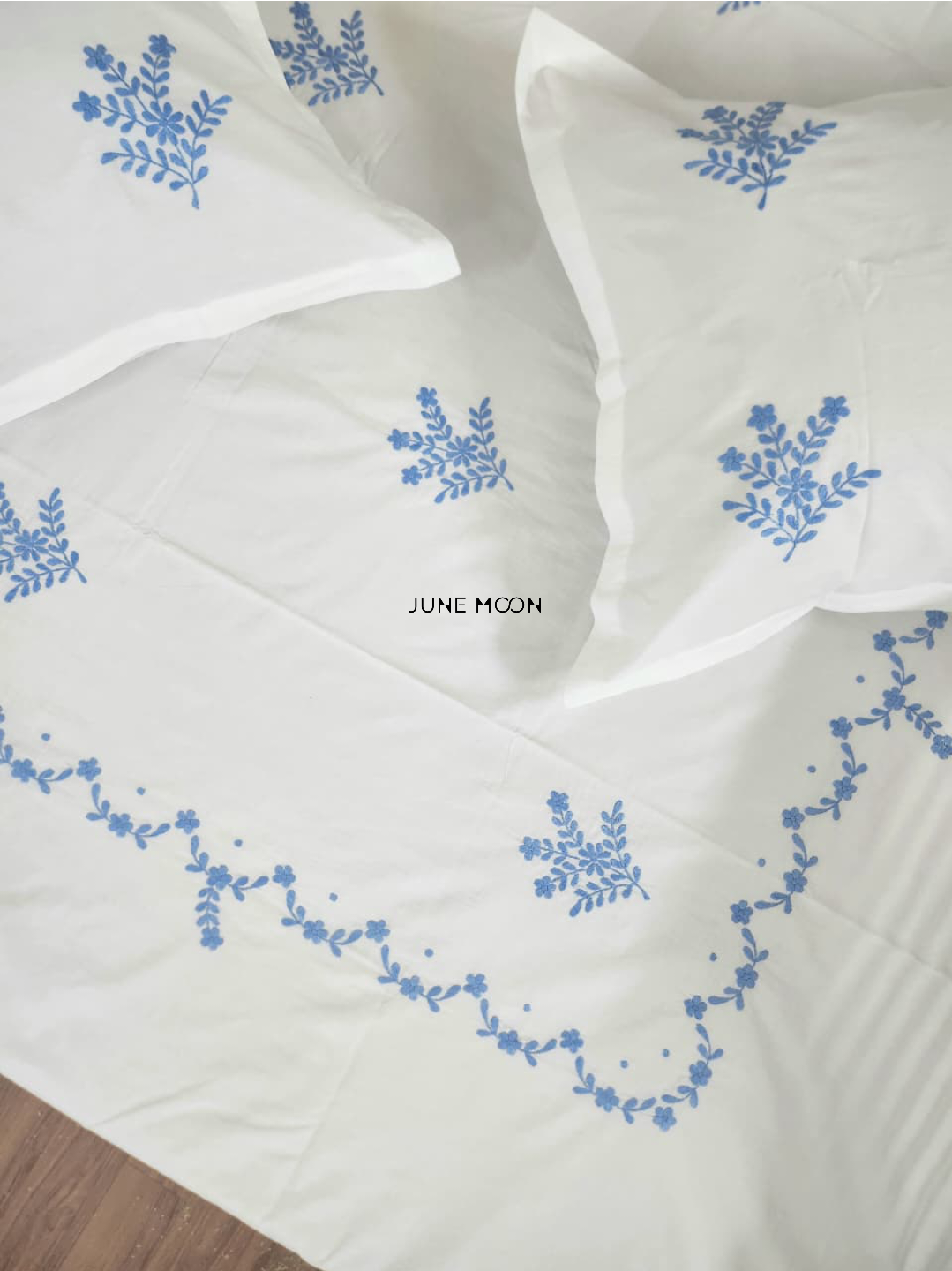 Helena - Embroidered Bedsheet Set