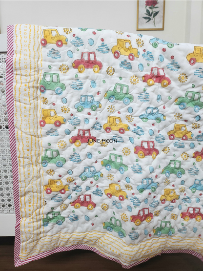 Little Racers - Baby Quilt
