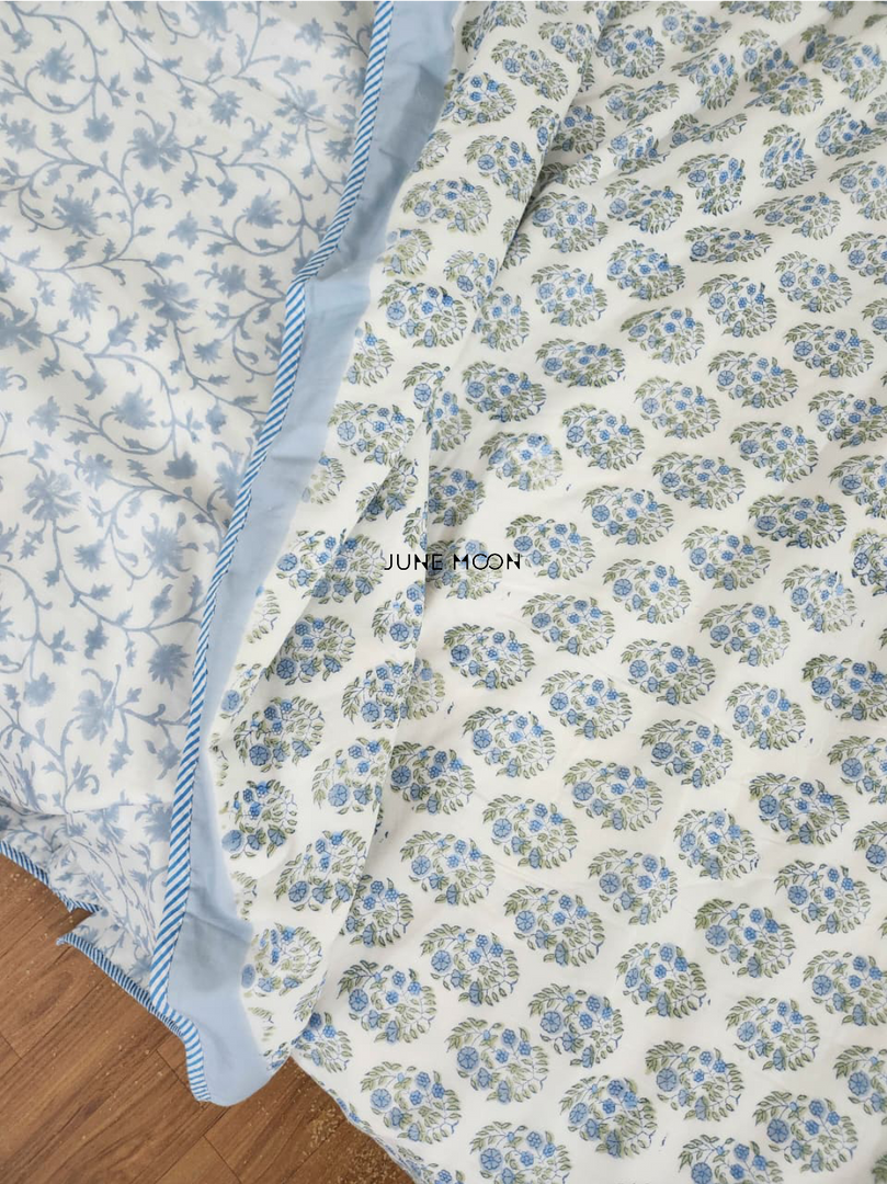 Jodhpur Diaries - Block Printed Muslin Dohar