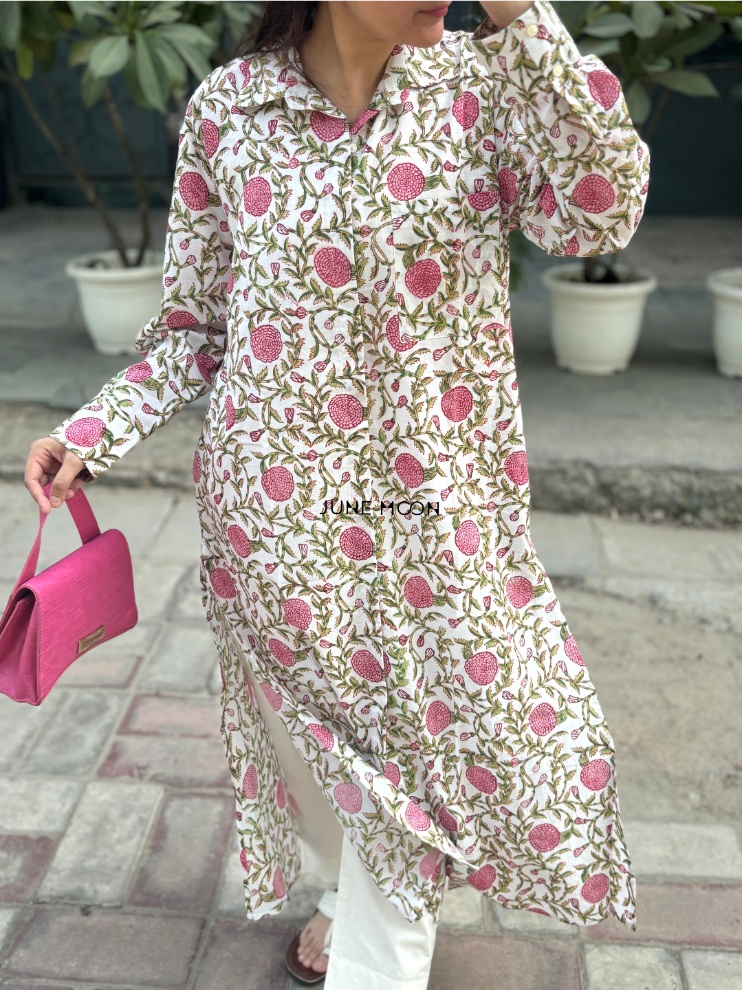 Gulnaaz - Block Printed Kurta