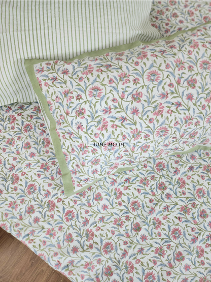 Khanak - Block Printed Bedsheet Set