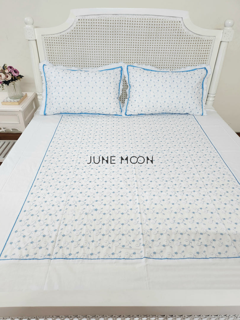 Daphne - Embroidered Bedsheet Set