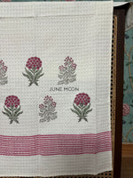 Load image into Gallery viewer, Firdaus - Block Printed Bath Towel
