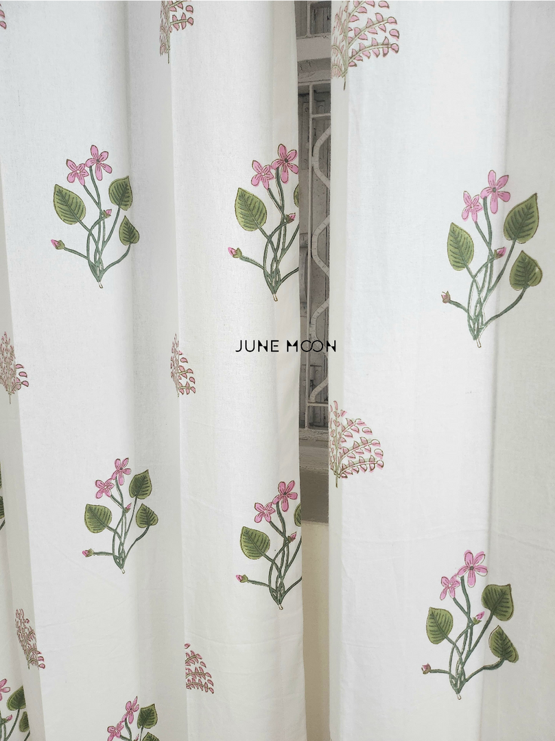 Mrs. Grace - Block Printed Curtains