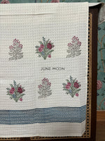 Load image into Gallery viewer, Firdaus - Block Printed Bath Towel
