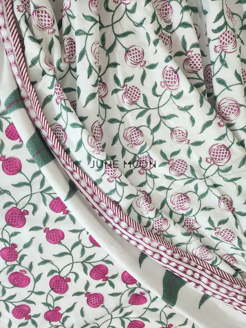 Kudrat - Block Printed Muslin Dohar