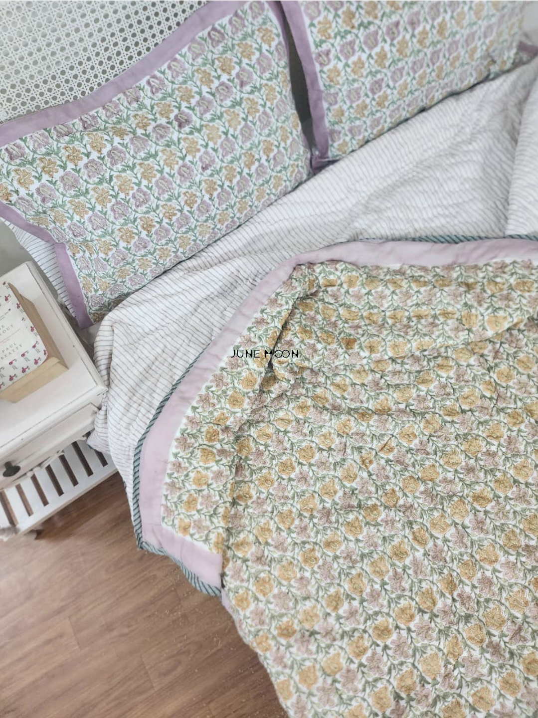 Fairytale - Block Printed Muslin Quilt