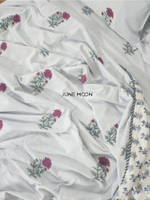 Load image into Gallery viewer, Piece of Moon - Block Printed Muslin Dohar
