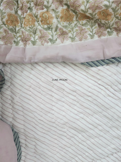 Fairytale - Block Printed Muslin Quilt