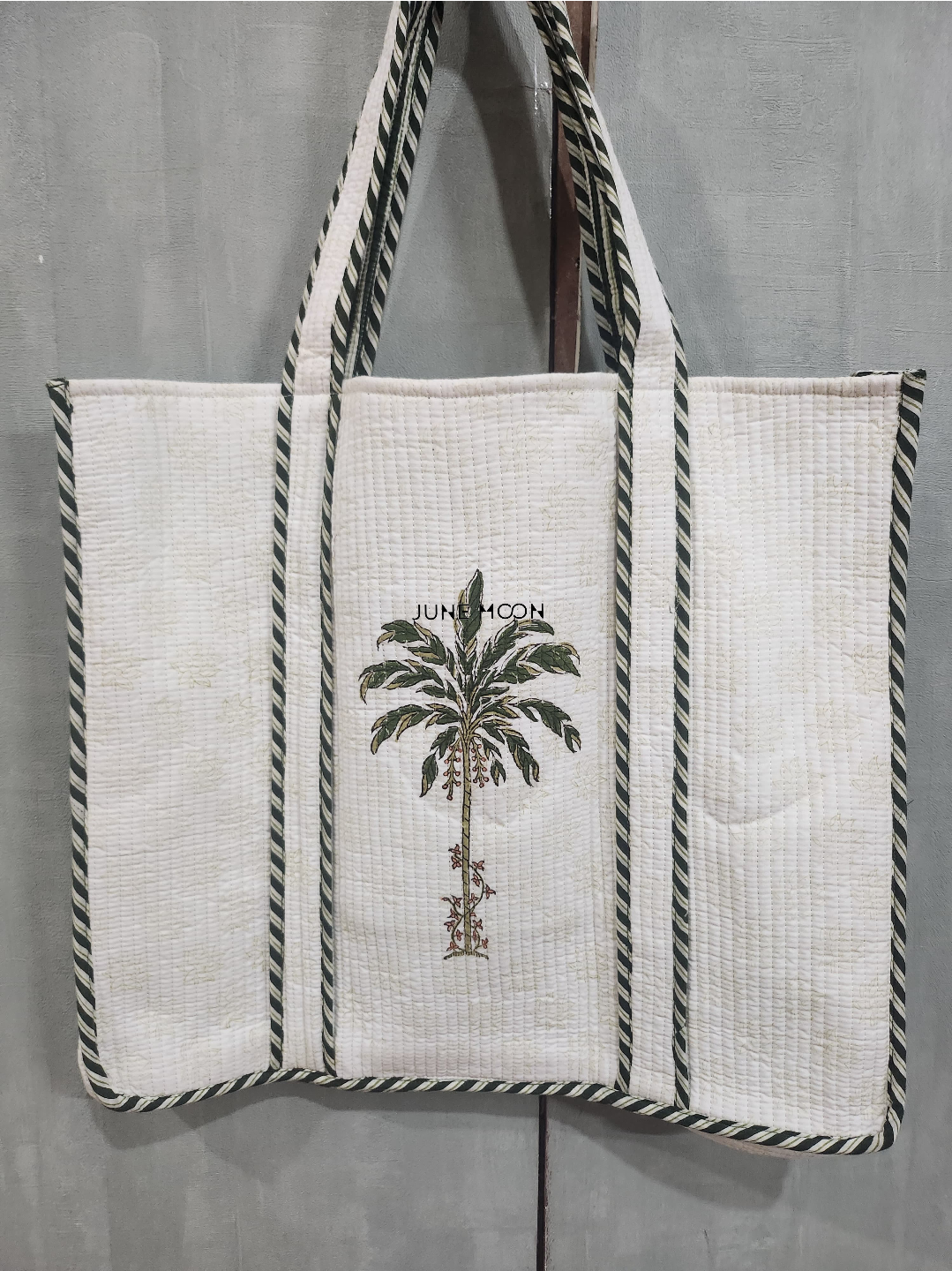 Roza - Block Printed Tote Bag