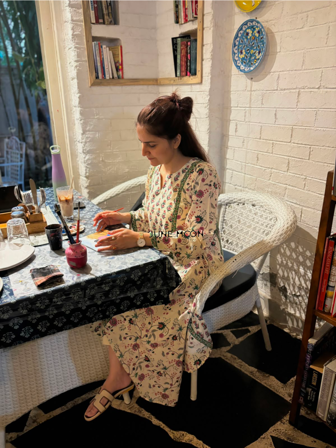 Tulsi - Block Printed Kurta