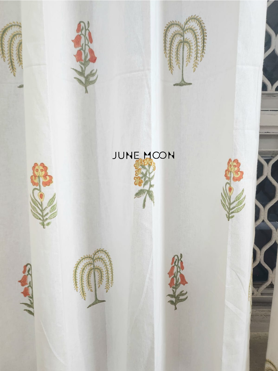 My Little Sunshine - Block Printed Curtains