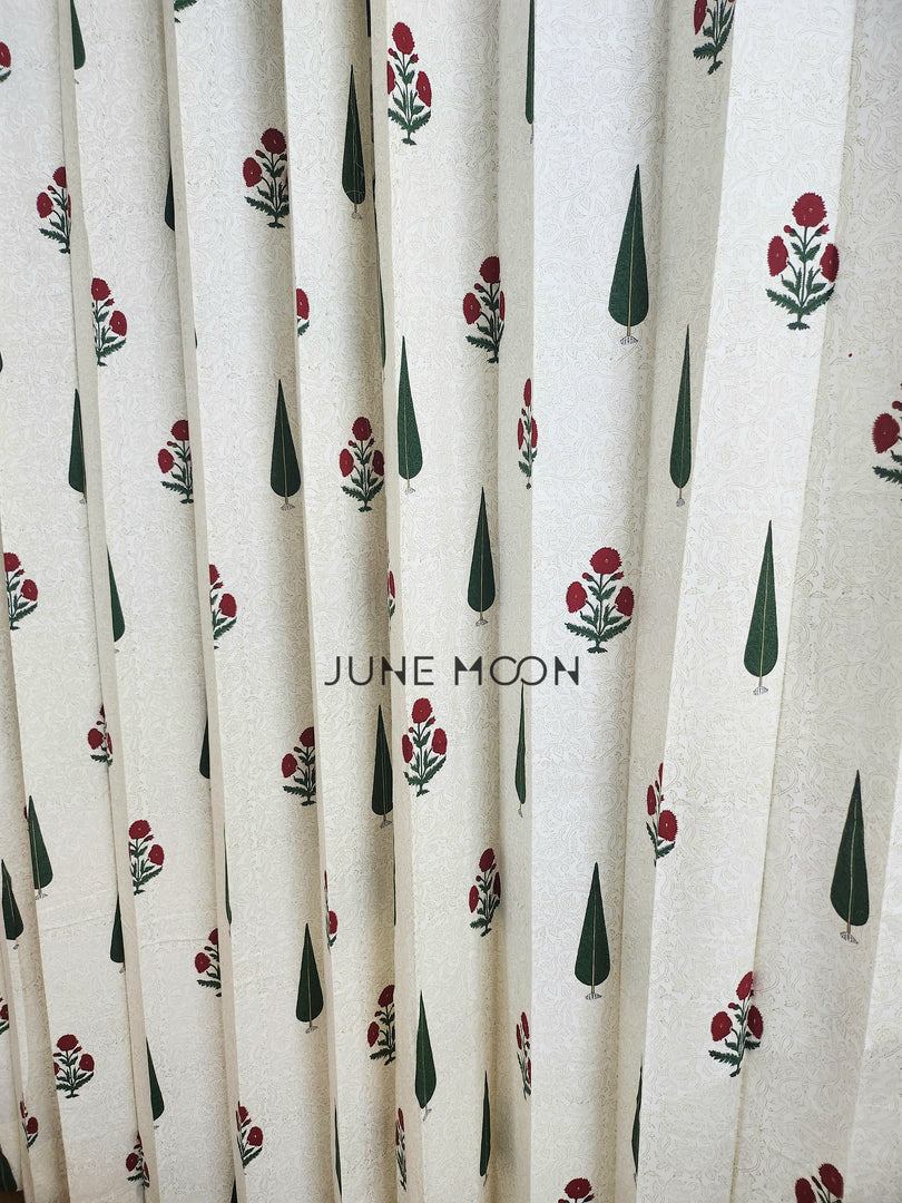 Gulfishan - Block Printed Curtains