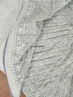 Load image into Gallery viewer, Saavan - Block Printed Muslin Quilt
