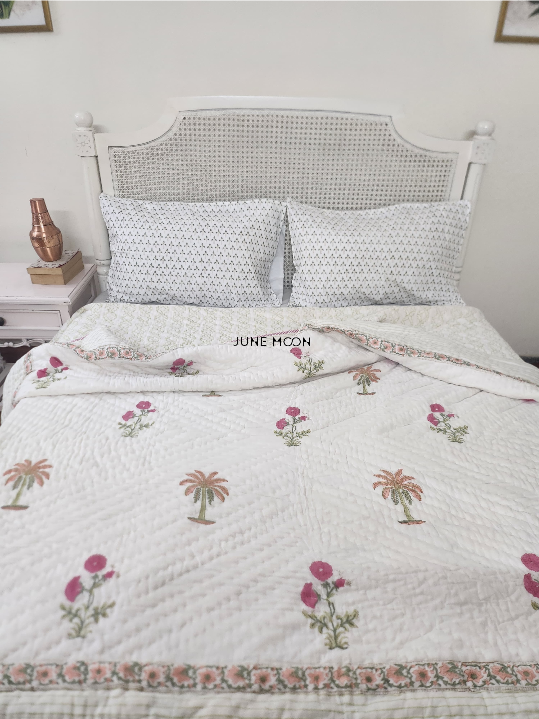 Vasundhara - Block Printed Muslin Quilt