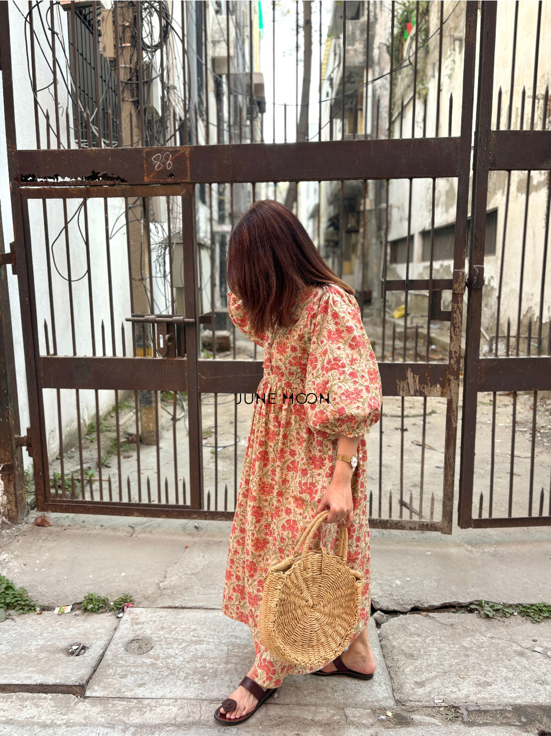 Princess Diaries - Block Printed Cotton Dress