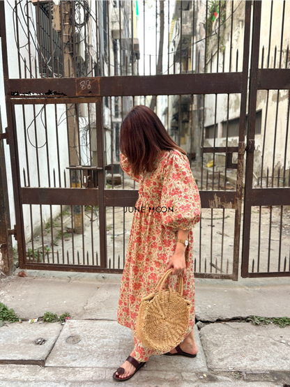 Princess Diaries - Block Printed Cotton Dress