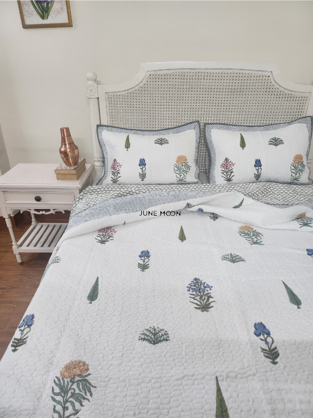 Petals Promise - Quilted Bedcover Set