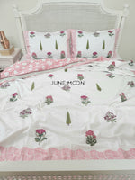 Load image into Gallery viewer, French Garden - Block Printed Muslin Dohar
