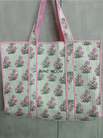 Load image into Gallery viewer, Roza - Block Printed Tote Bag
