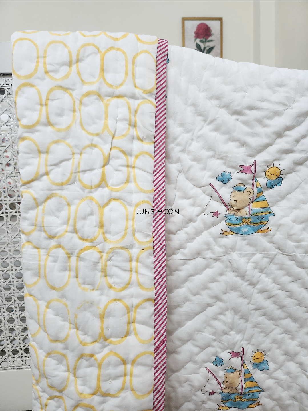 River &amp; Sun - Baby Quilt