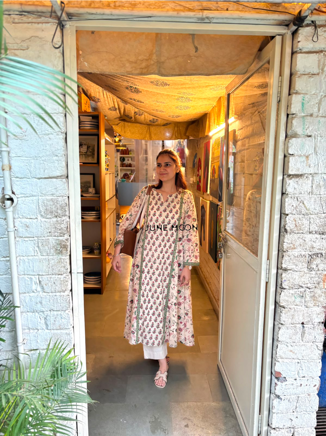 Tulsi - Block Printed Kurta