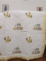 Load image into Gallery viewer, Jungle Safari - Baby Quilt