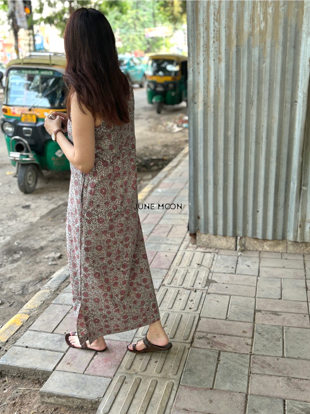 Kismet - Block Printed Cotton Dress