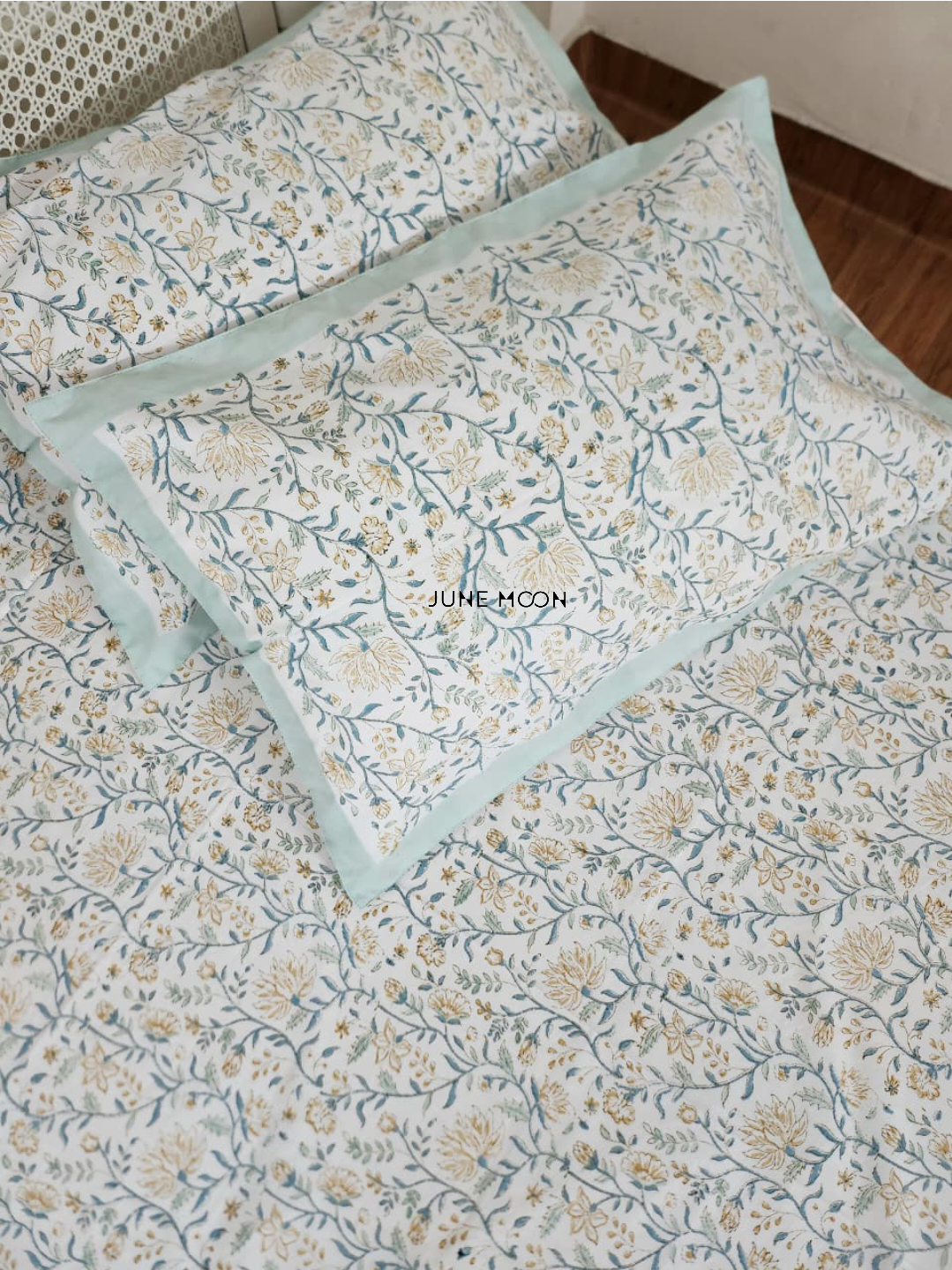 Gulpari - Block Printed Bedsheet Set