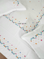 Load image into Gallery viewer, Noa - Embroidered Bedsheet Set
