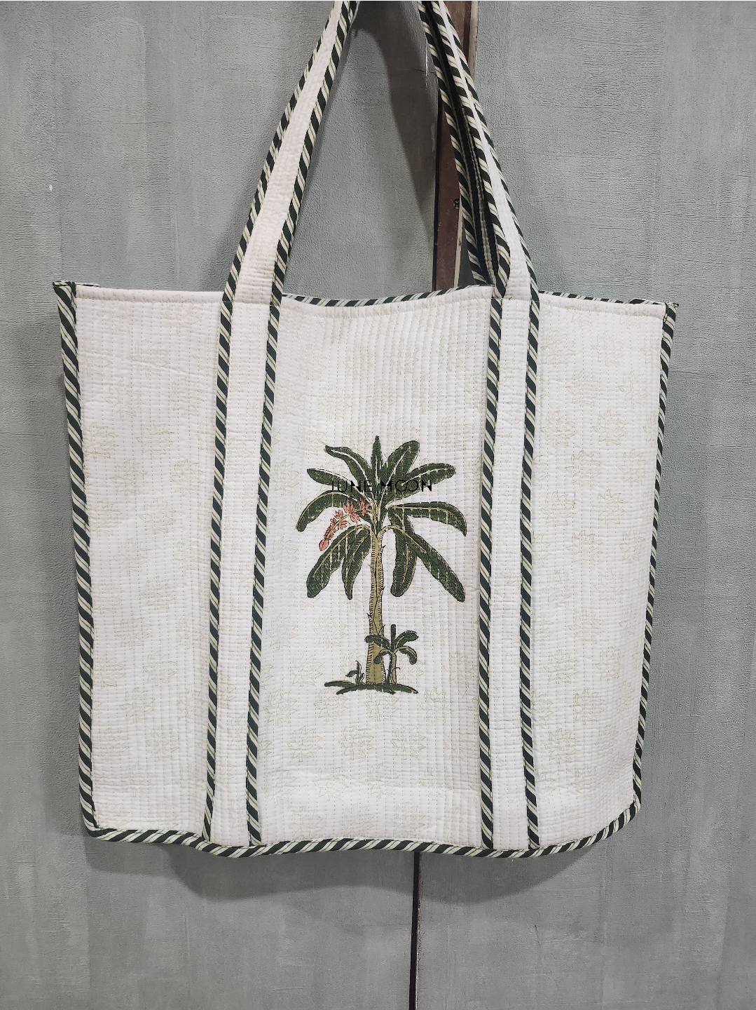 Roza - Block Printed Tote Bag
