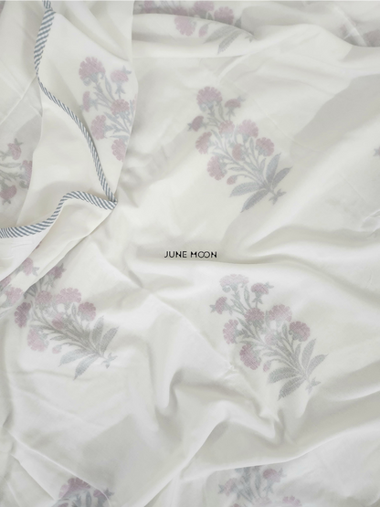 Saira - Block Printed Muslin Dohar