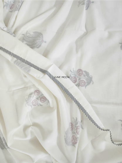 Bela - Block Printed Muslin Dohar