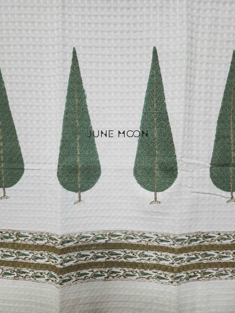 Firdaus - Block Printed Bath Towel